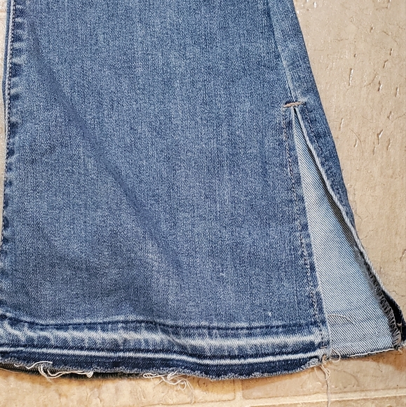 High Rise Flare jean with raw hem 26 bell bottom country - Picture 4 of 4